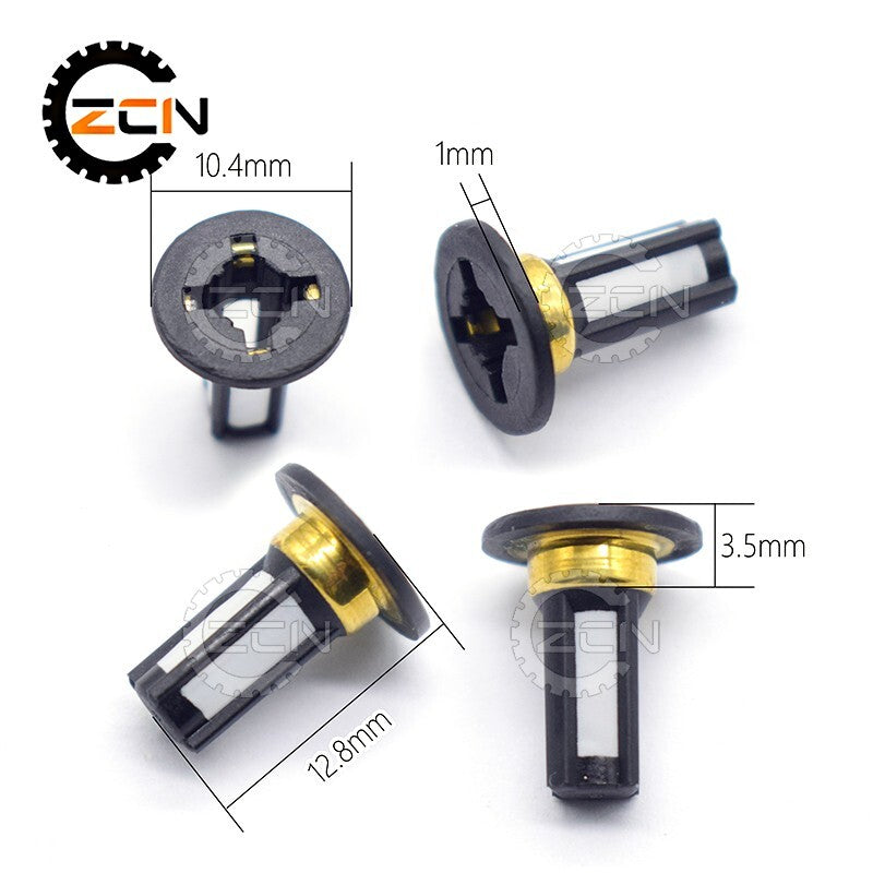 100 Pcs Car Repair Accessories Fuel Injector Replacement Micro Filters Q