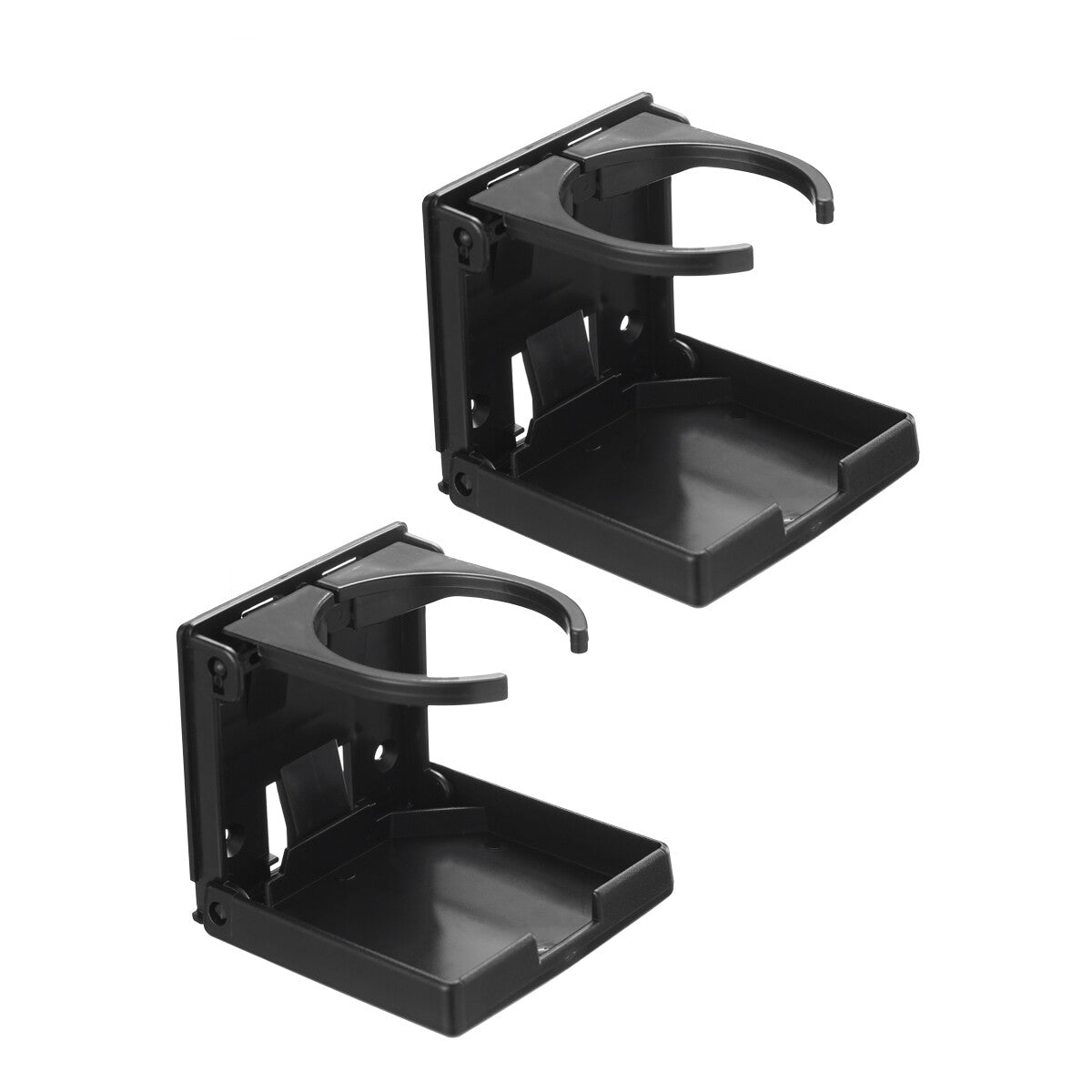 2X Universal Adjustable Car Van Folding Cup Holder Drink Holders Vehicle Boat US Q