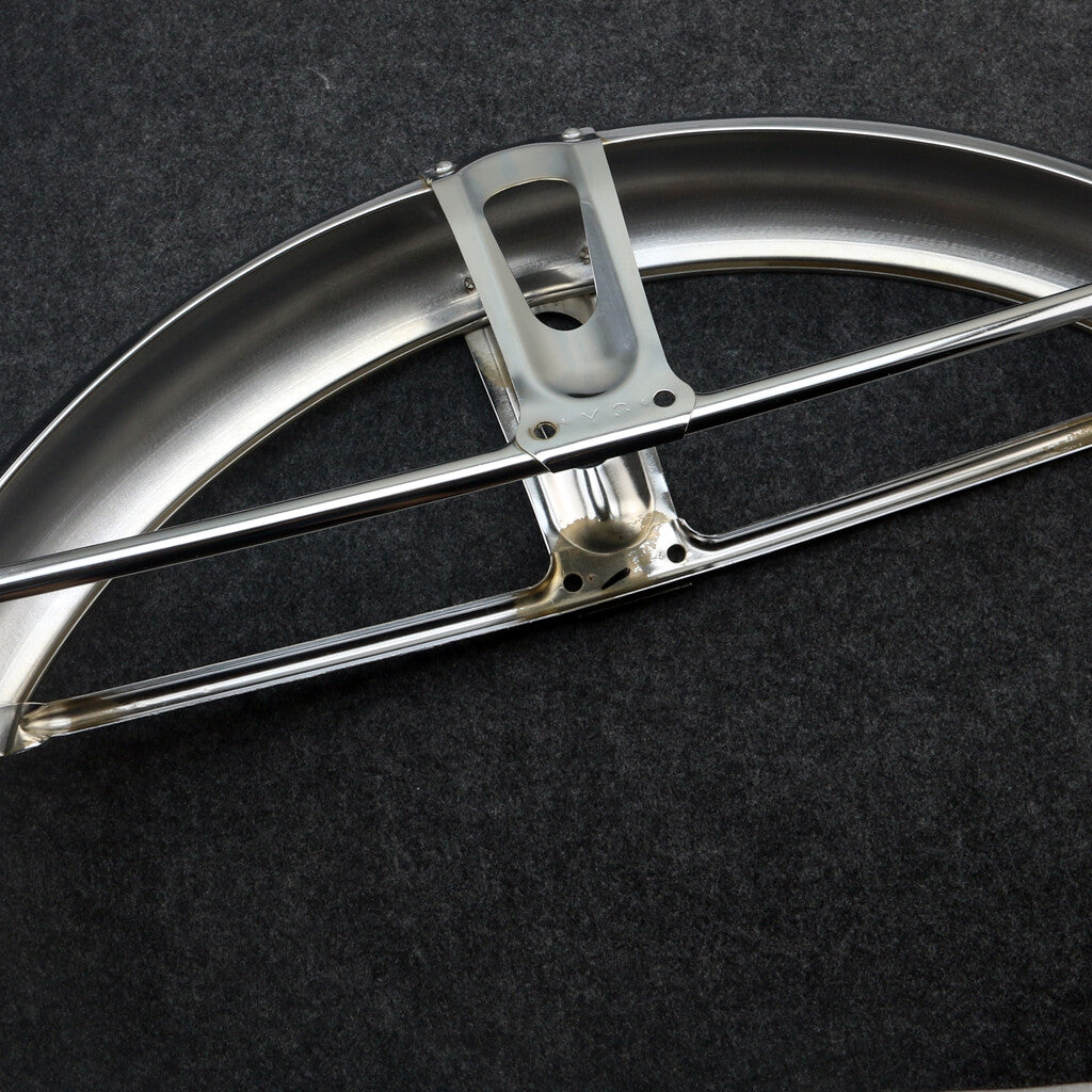 Chrome Front Fender Assembly for HONDA S90 CS90 CS110 CB100 CB125S CG110 CG125