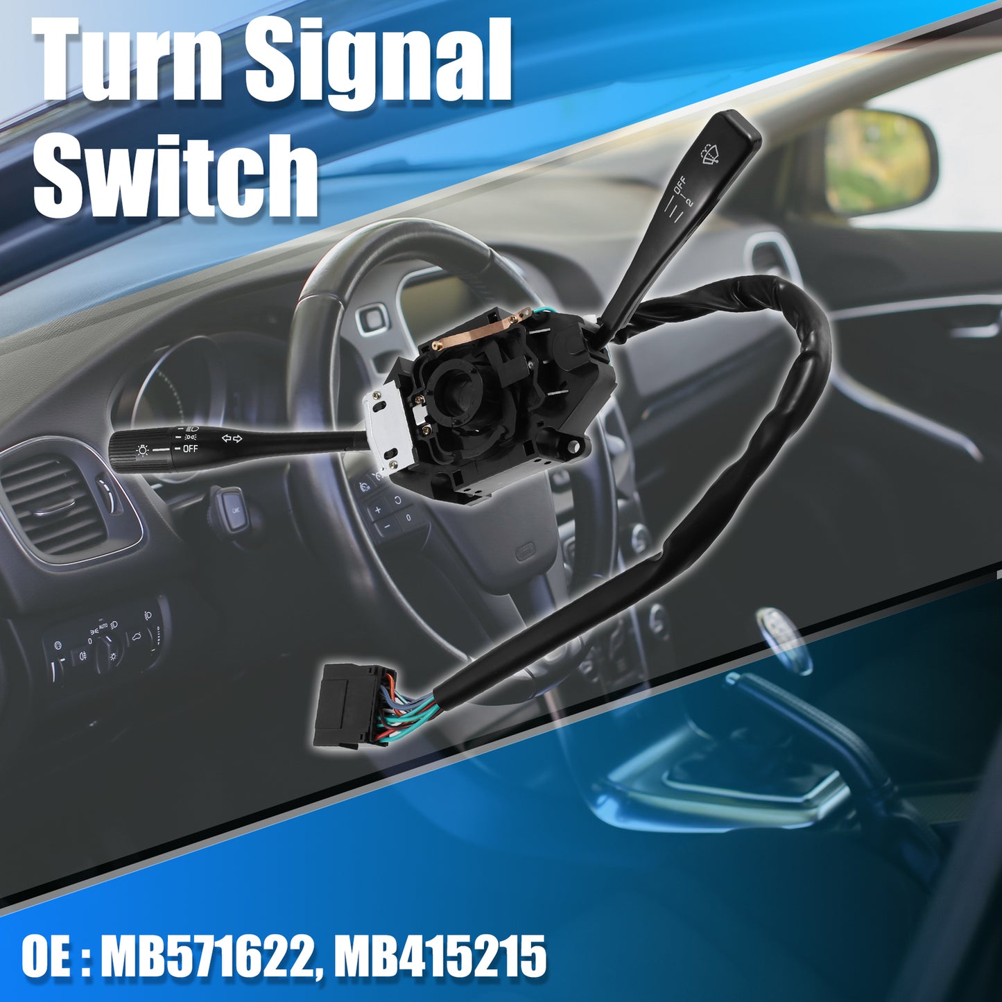 1-piece set of automotive turn signal wiper switches suitable for Mitsubishi Mighty Max (LHD) MB571622