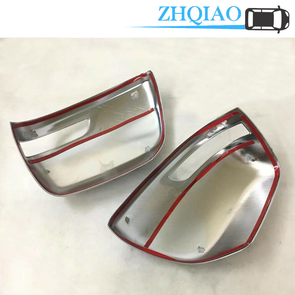 2pcs ABS Chrome Side Door Mirror Cover Trim Fits for Toyota Prado FJ150 2010 - 2022