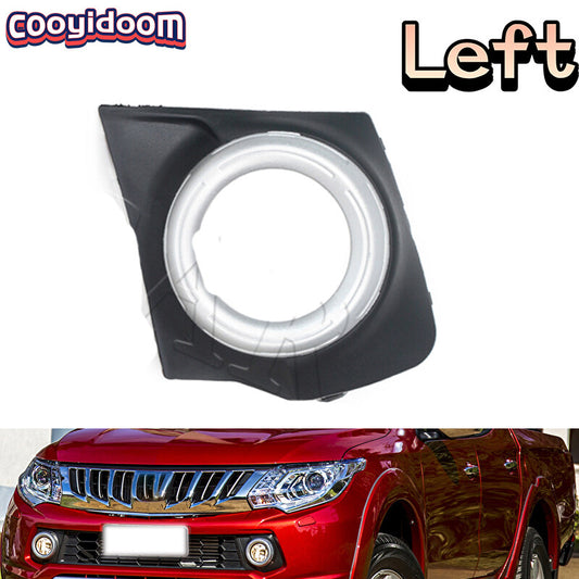 Left front fog light frame cover for Mitsubishi L200 Triton MQ MR 2015-2018