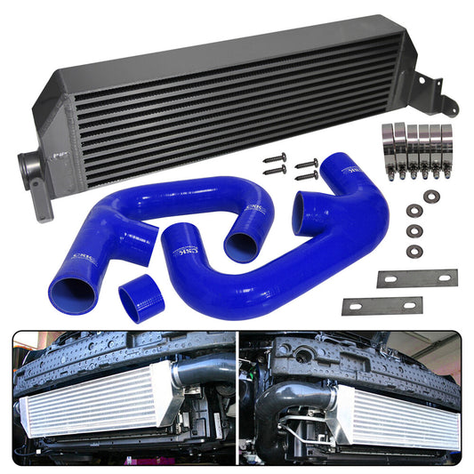 FMIC Twin Intercooler Upgrade+ Hose Kit for Volkswagen for Golf R GTI MK7 2015-2017