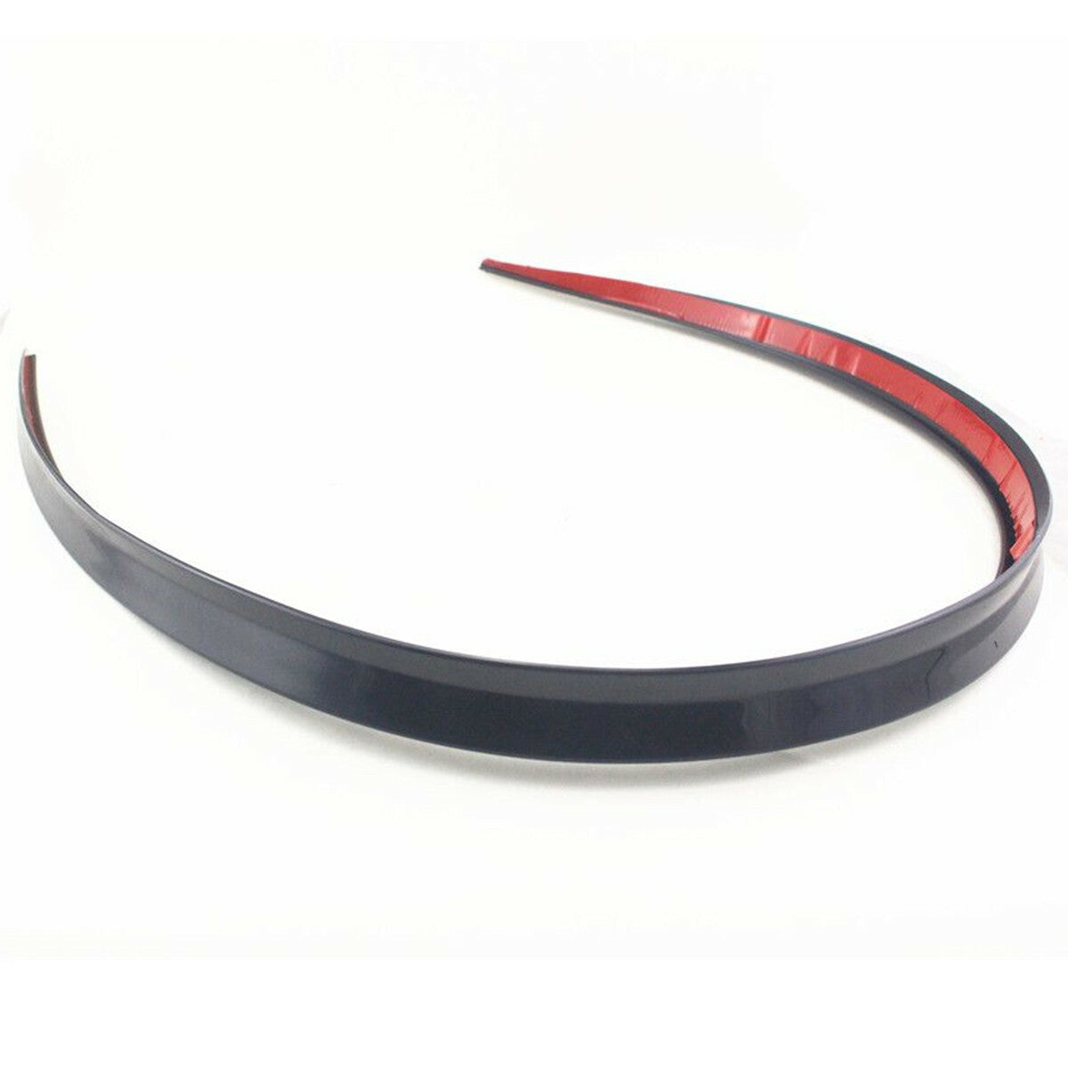 Accessory Rear Trunk Spoiler Roof Lip Tail Wing Black 120CM Car Styling Sticker Q