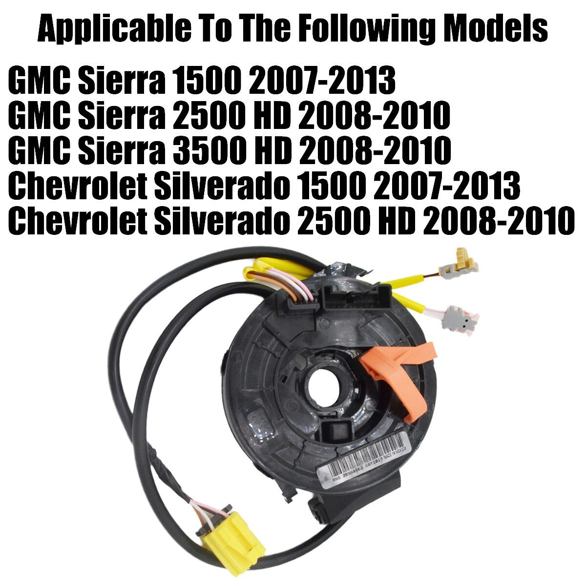 Clock spring 25966962 CSP6522 compatible with Silverado for Sierra