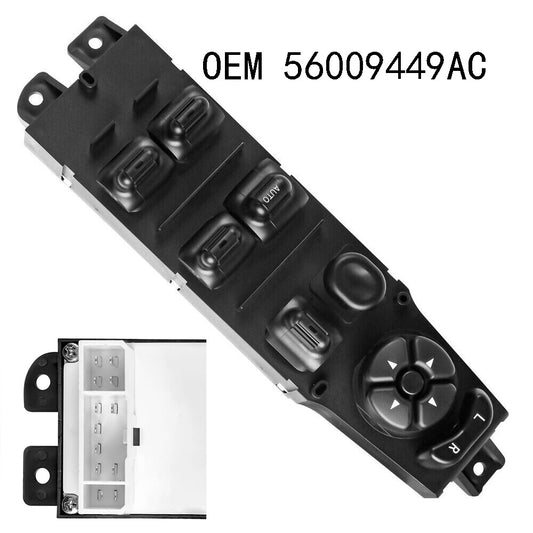 For 1997-2001 for Jeep Cherokee 68171681AA, 56009449AC 1 Master Power Window Switch