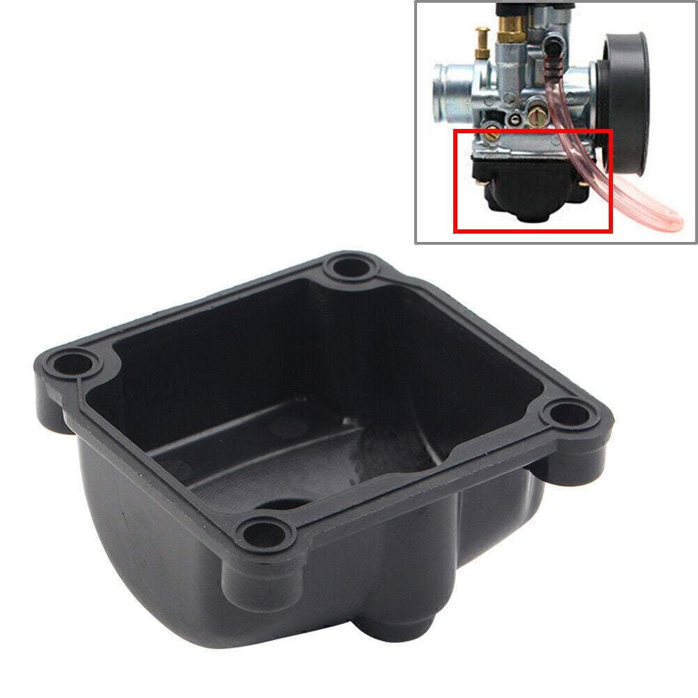 Motorcycle Black Transparent Carburetor Float Bowl Chamber for PHBG Carb 50cc Q
