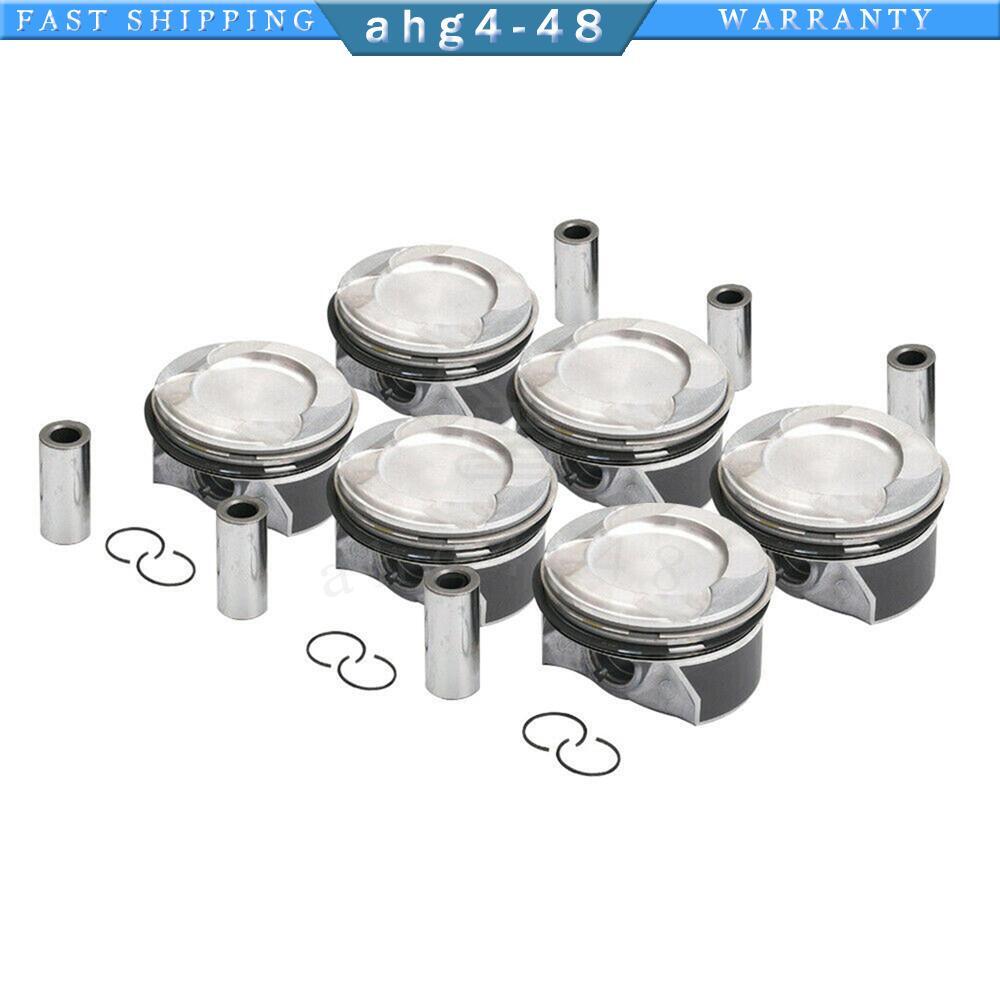 6-piece set of 88mm engine piston rings suitable for W205 W212 X166 E400 M276 3.0T-