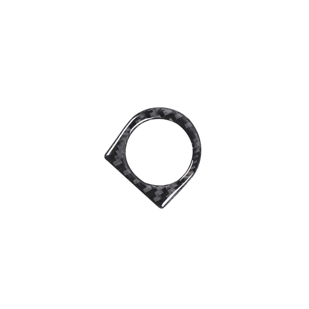 Carbon Fiber Interior Ignition Switch Cover Trim for Lincoln for Navigator 2007-2014