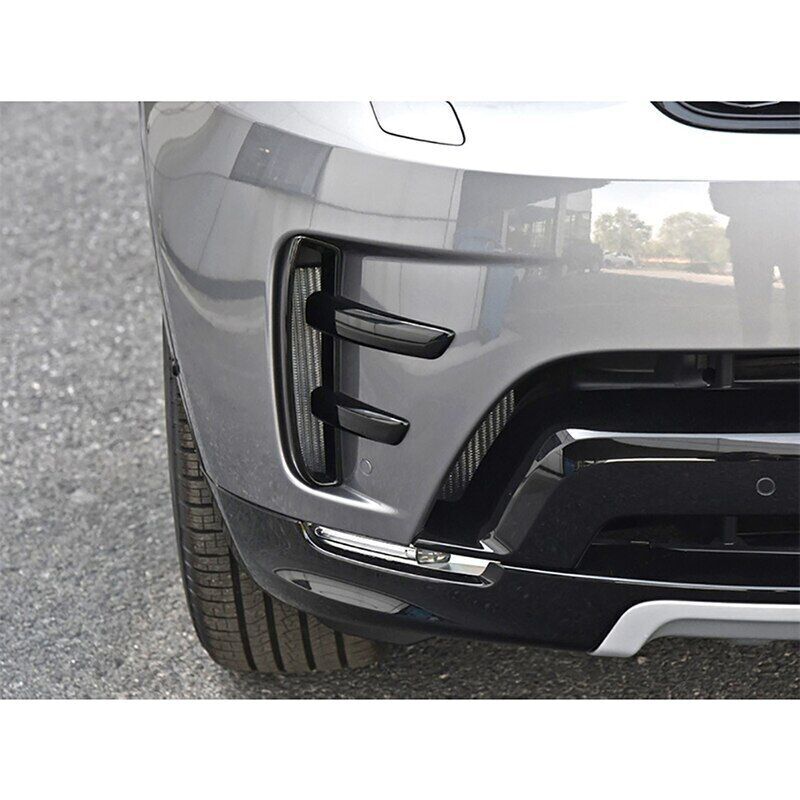 A pair of front bumper grille vent trims are available for 2017-2019 for Land Rover Discovery 5 L462