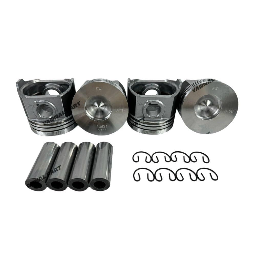 4x Piston Ring Set  76.51 mm OE for Audi A1, CC 1.4TFSI, CAVD, BLG, CTH 18116 B