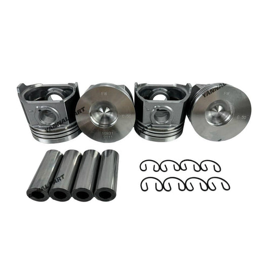4x Piston Ring Set  76.51 mm OE for Audi A1, CC 1.4TFSI, CAVD, BLG, CTH 18116 B