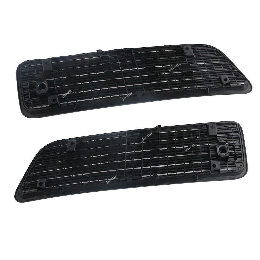 Set of 2 Hood Upper Grill Vent Trim Left  Right for MERCEDES S550 W221 2007-13