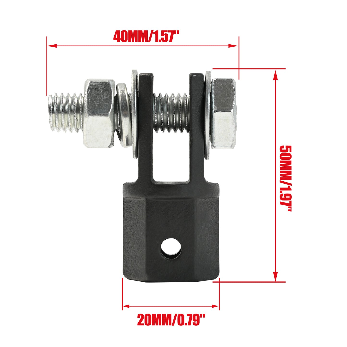 1PC Scissor Jack Adapter For Use With 1/2in Drive Impact Wrench Automotive Tool