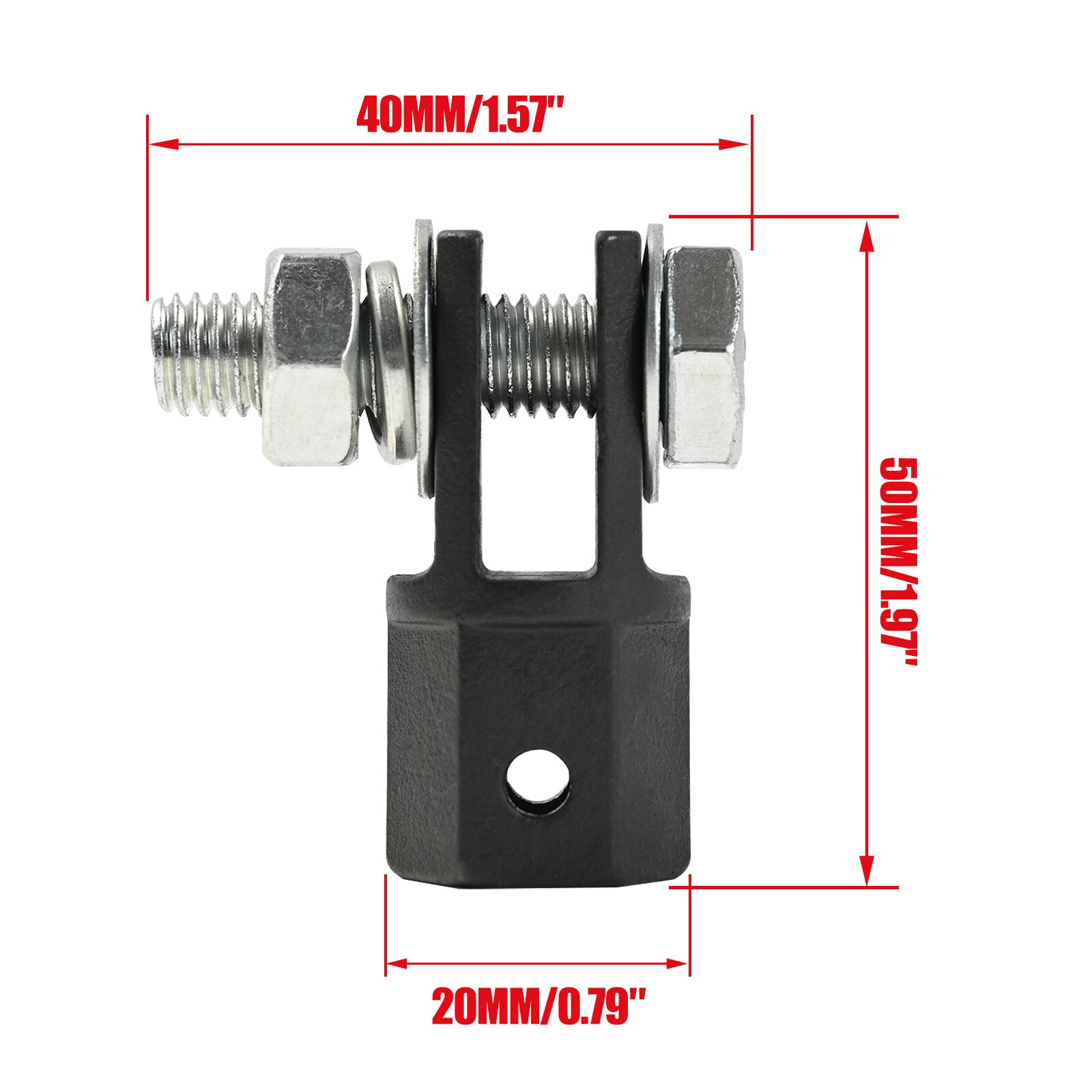 1PC Scissor Jack Adapter For Use With 1/2in Drive Impact Wrench Automotive Tool