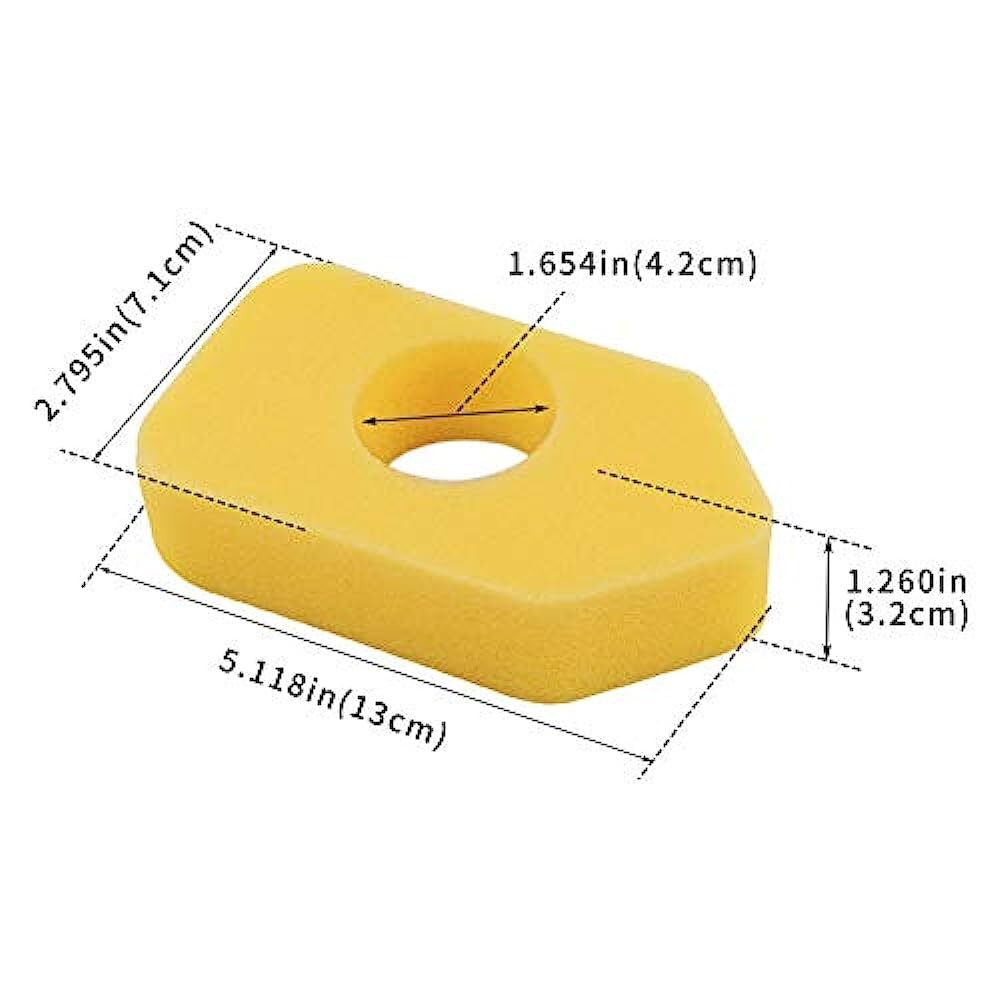 2x Air Filter For BS Lawn Mower 698369 4216 5088 5099 MTD 490-200-0011 (2pcs)