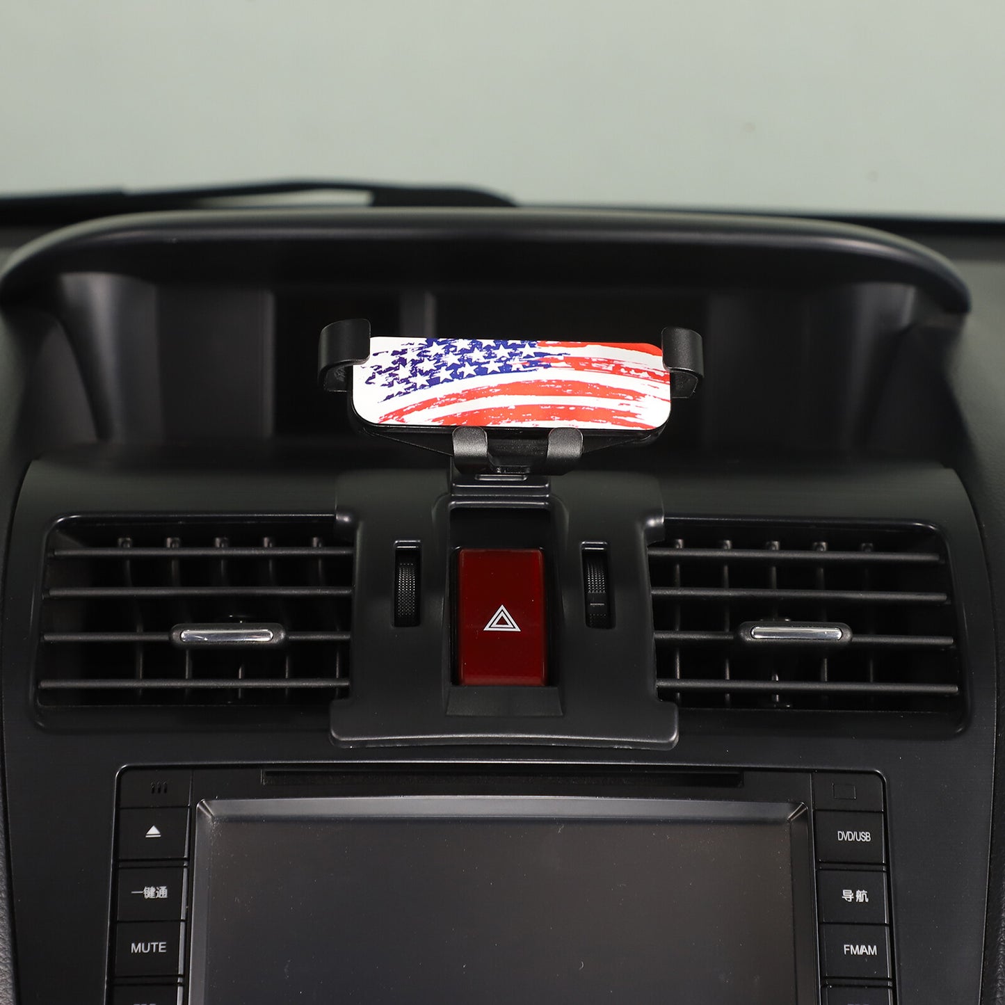 Car air vent mounting bracket, phone holder, US-made flash unit suitable for Subaru Forester 13-18- n