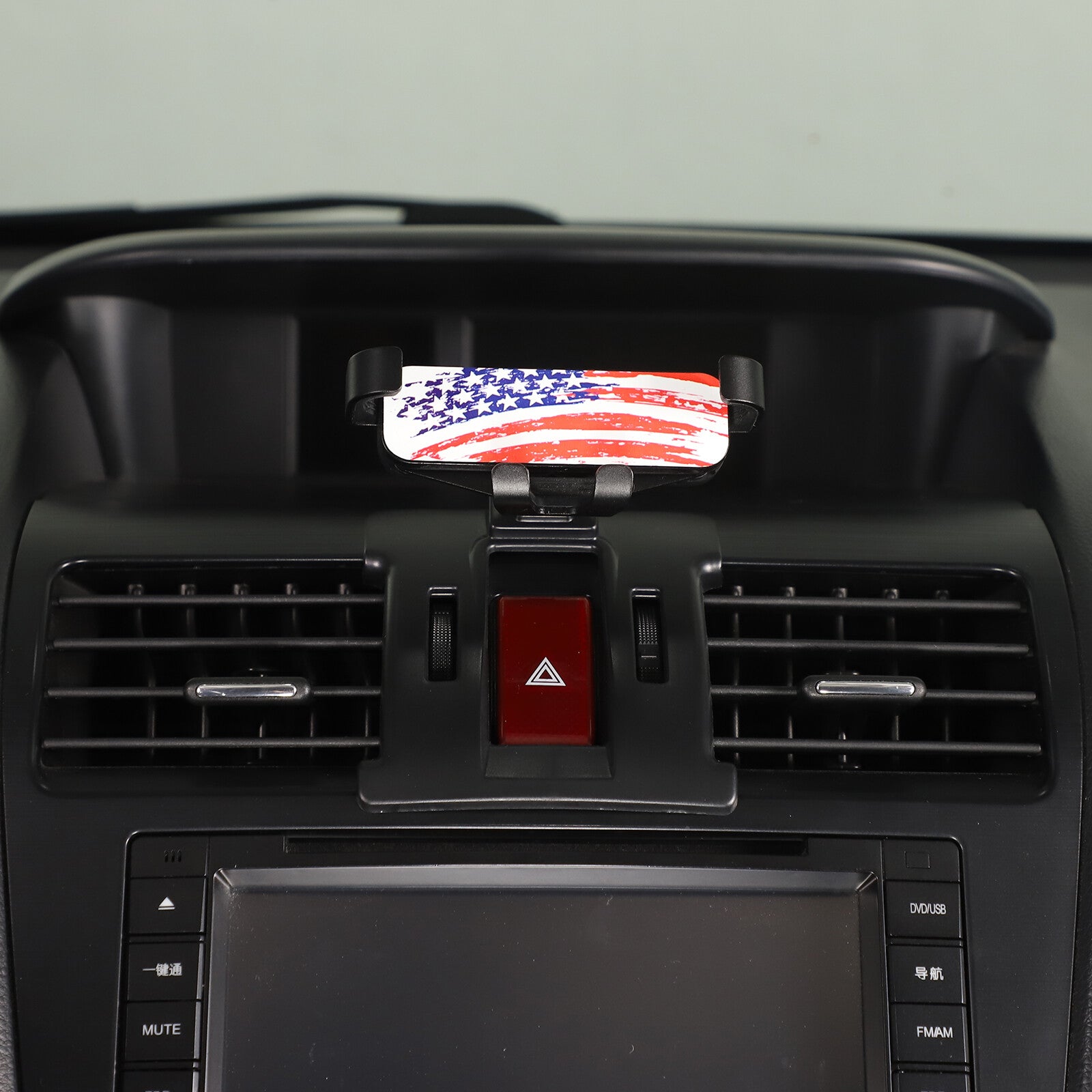 Car air vent mounting bracket, phone holder, US-made flash unit suitable for Subaru Forester 13-18- n