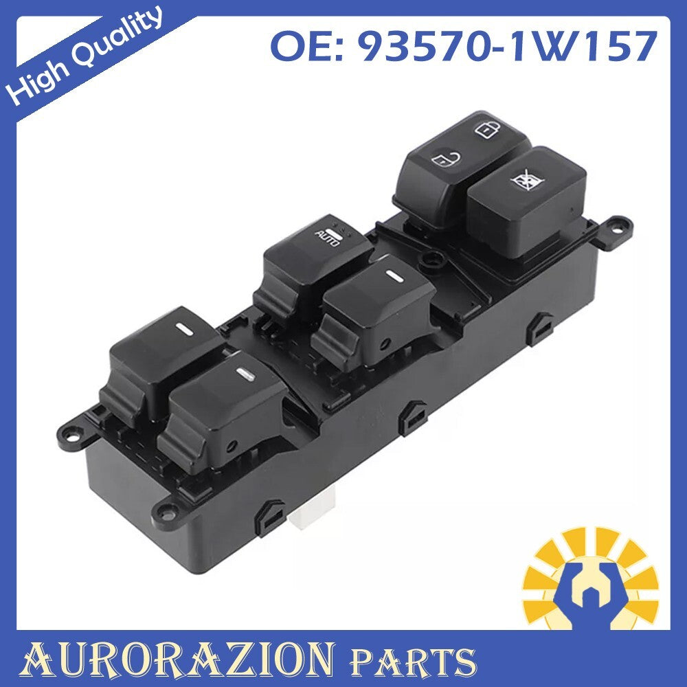 Driver's side left main power window switch 93570-1W157, suitable for Kia Rio 2012-2017. n