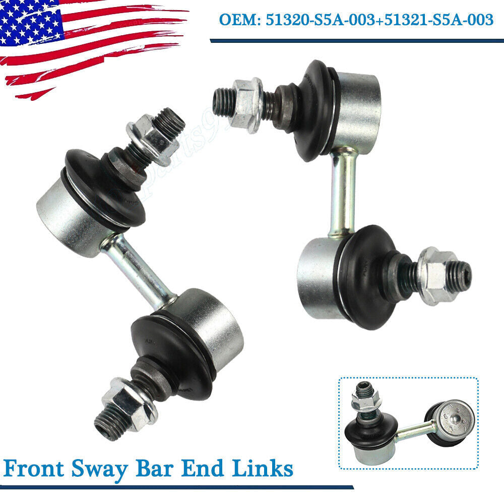 2. Sway Front Stabilizer Pole End Connection Kit 51320-S5A-003 for Acura EL and for Honda for Civic . n