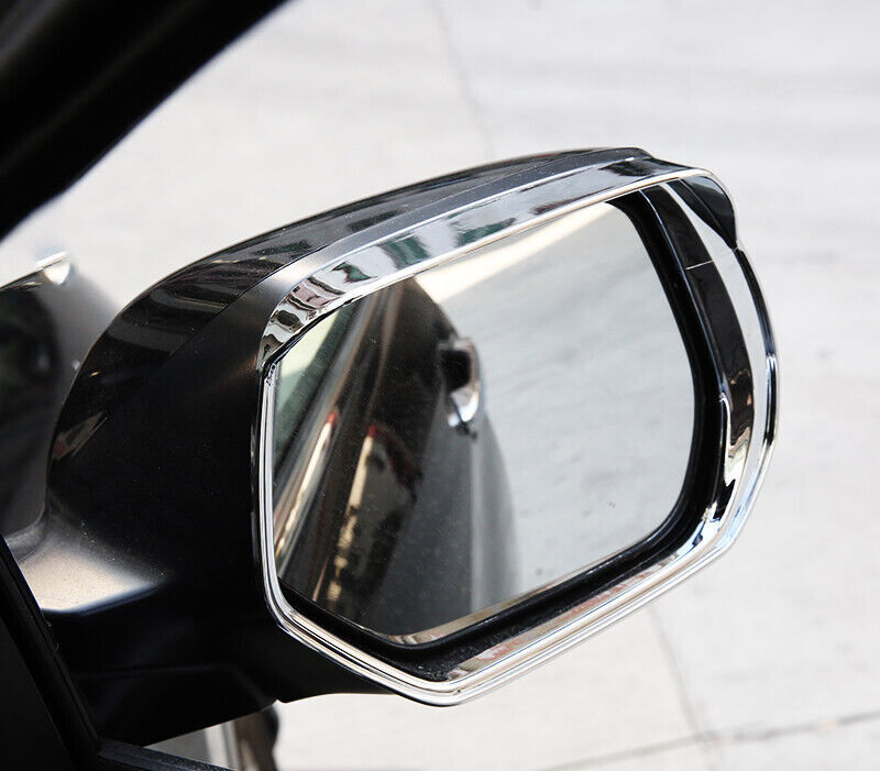Chrome Rear View Mirror Rain Eyebrow Frame Trim ABS for Honda CRV CR-V 2012-2016