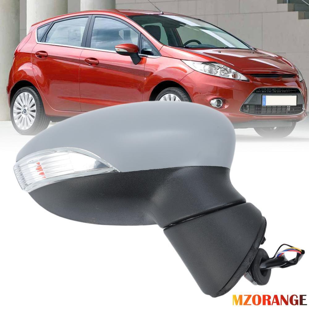 F¨¹r for Ford Fiesta MK7 08-12 Rechts Au?enspiegel R¨¹ckspiegel Beheizbar Spiegelglas