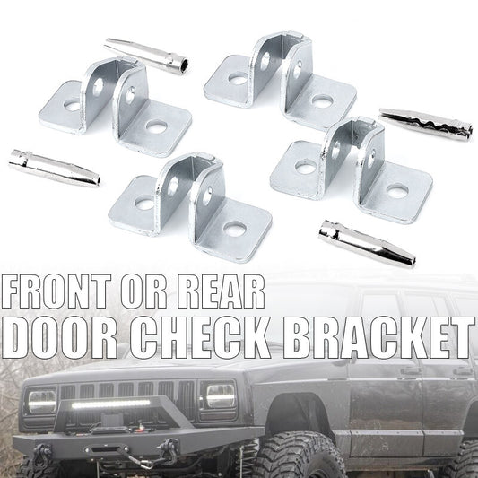 Pack of 4 for Jeep Cherokee 1984-01 55002361 Door Check Arm Assembly Repair Set