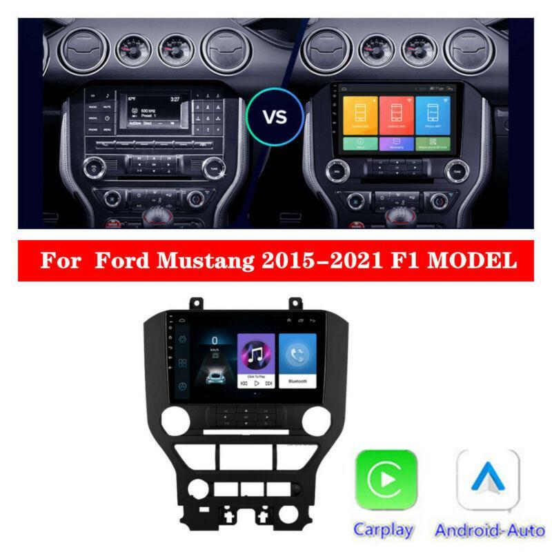 9-inch navigation Android 10.1 stereo radio GPS with car games for Mustang 2015-2021 n