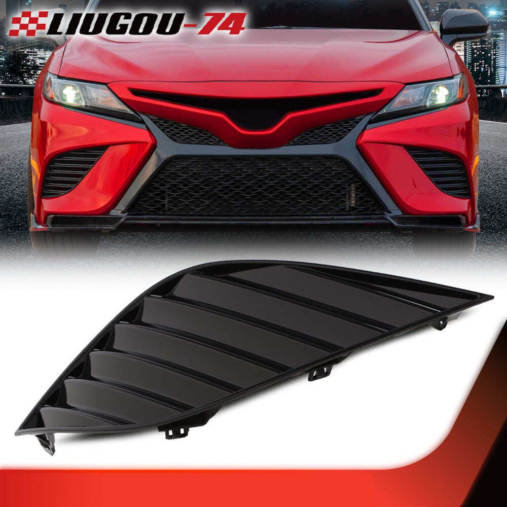 Suitable for for Camry SE 2018 - 2020 Sedan right front bumper fog lamp protective cover frame - v