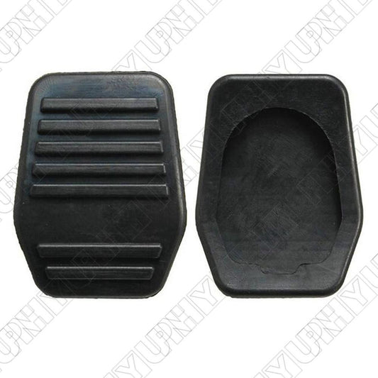 Black Rubber Brake Clutch Foot Pedal Pads 6789917 for Ford Fiesta MK5 2002-2008 Q