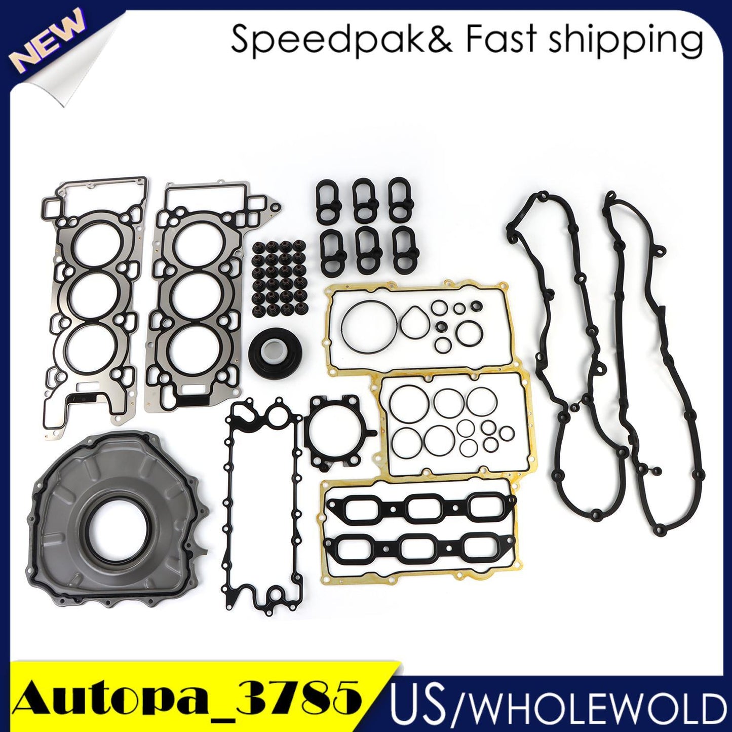 AJ126 Engine Gasket Pistons Conrod Bearings Rebuild Kit for Jaguar for Land Rover
