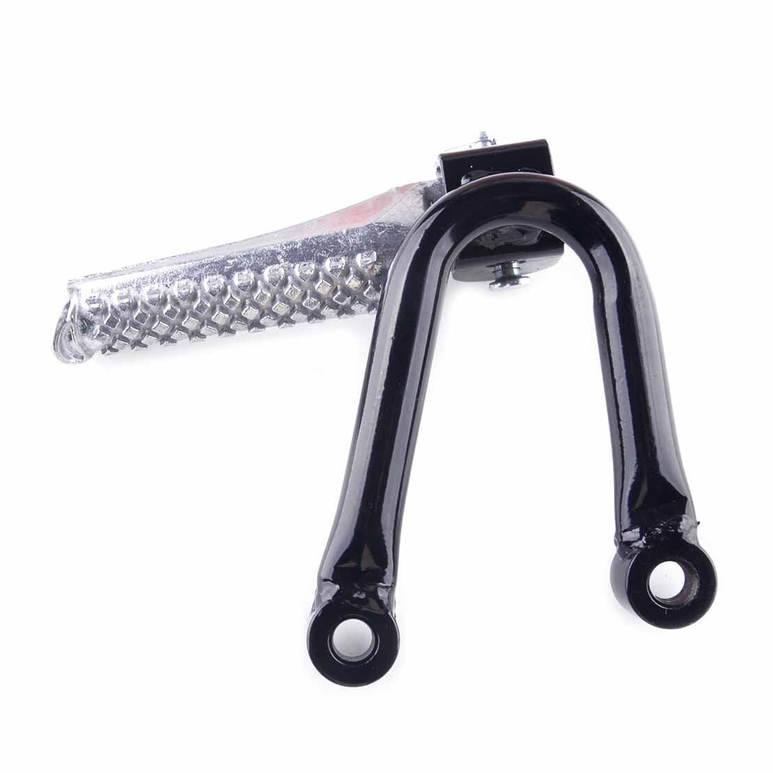 + R Motorcycle Side Stand Set Rear Passenger Foot Pegs Pedal Bracket Refit v