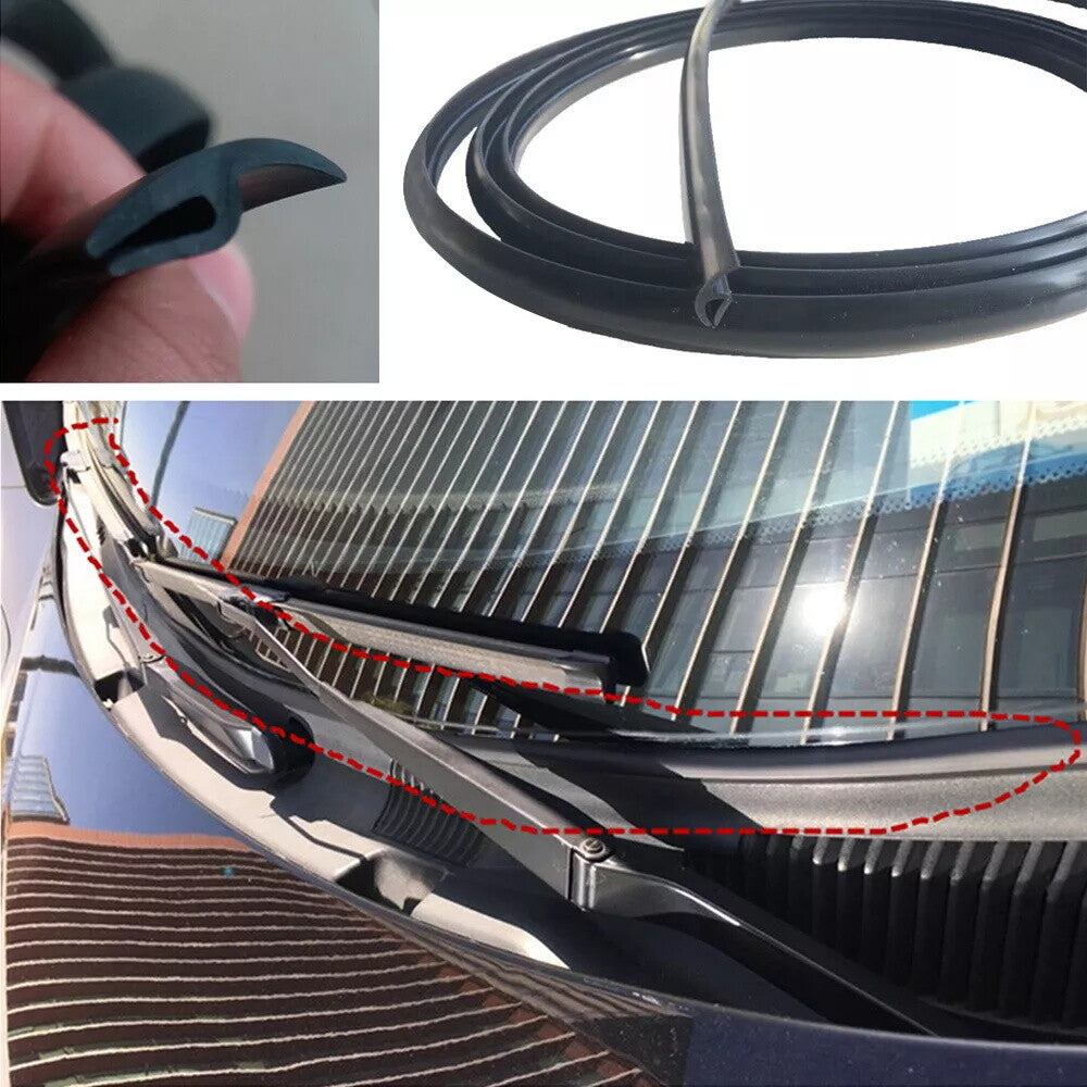 5.9-foot molded trim for rubber automotive SUV windshield panel sealing strips - n