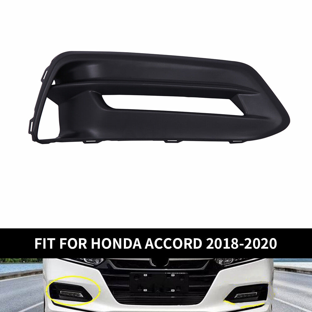 Applicable to 2018-2020 for Honda Accord front bumper fog light cover (right side) n