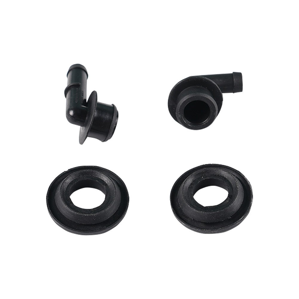 4PCS CCV PCV Elbow Grommet Valve Fits For 2000-2004 for Grand Cherokee (WJ) 4.0L Q