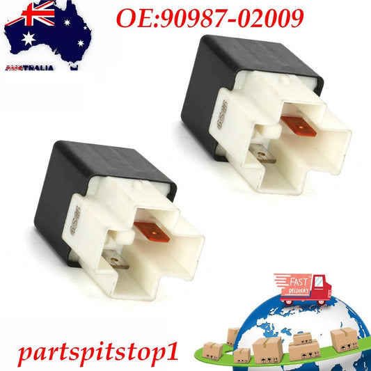 2Pcs A/C Compressor Relay for Scion for Toyota for Camry for Lexus 90987-02009