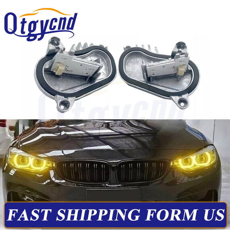 Amber Yellow Angel Eye DRL LED Module for BMW F32 F33 F36 LCI 4 SERIES 2018-2020
