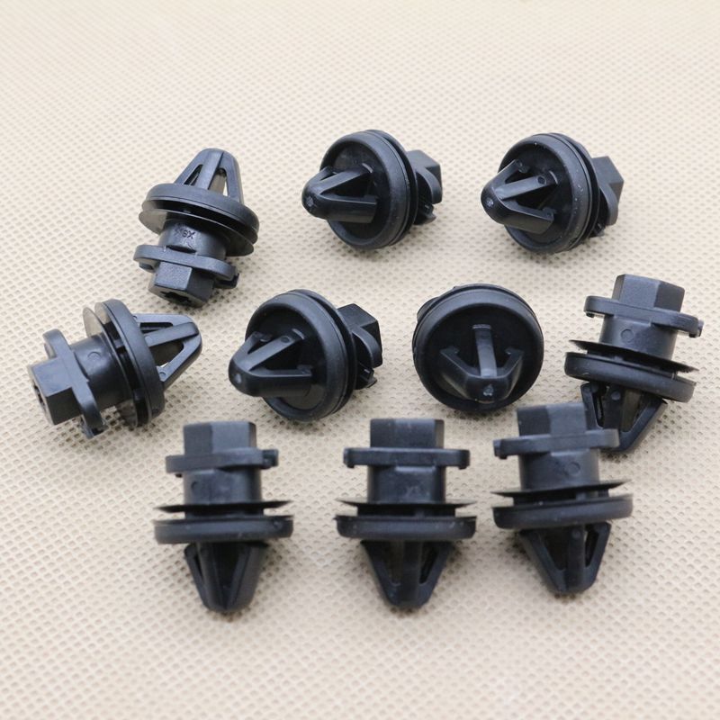 10-piece set of universal for Buick for Chevrolet front hood insulator fixing screw clips 22718305
