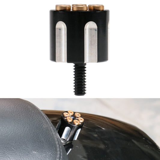 Fit for Harley Sportster XL883 Dyna M6 Rear Fender for Seat Bolt Screw Nut Black Motor1x