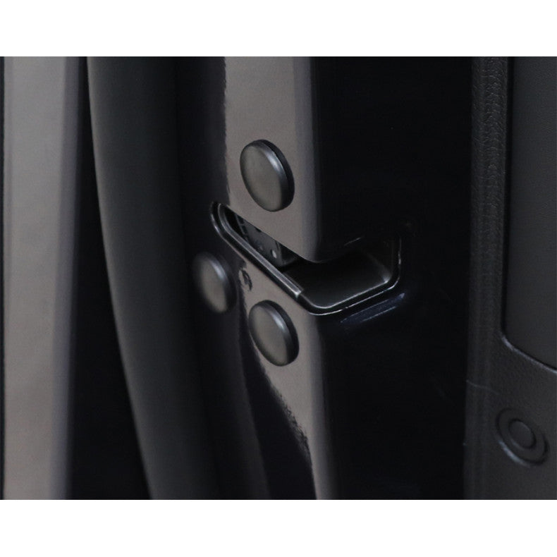 for Hyundai Sonata 2020-2023 Black PVC Car Door Screw Cap Protection Cover trim