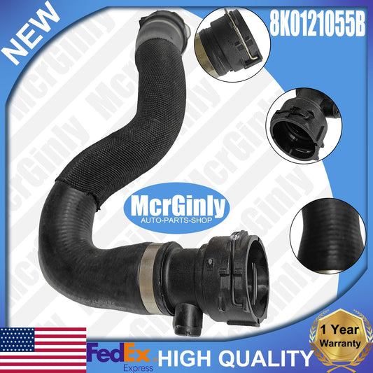 coolant hose with coupling for Audi A4, S4, A5, and S5 engines #8K0121055B- n