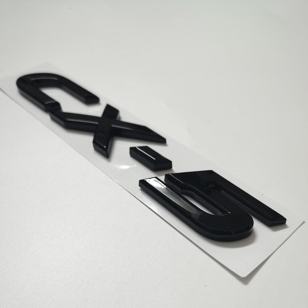 for Mazda CX5 CX-5 Black CX5 Emblem Car Rear Trunk Decorative Badge Nameplate