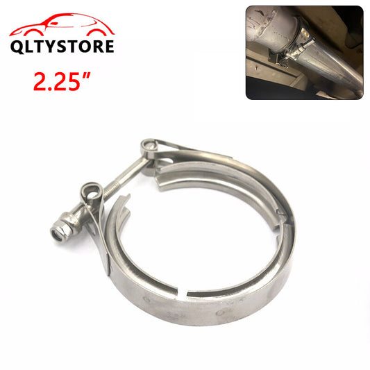 2.25 V-Band Clamp Stainless Steel for Muffler Turbo Exhaust Downpipe Universal