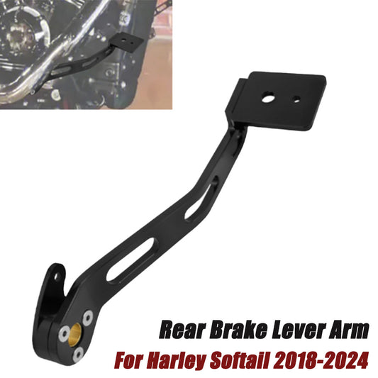 Brake arm lever Peg pedal kit for Harley Softail Low Rider Street Bob 2018-up- n