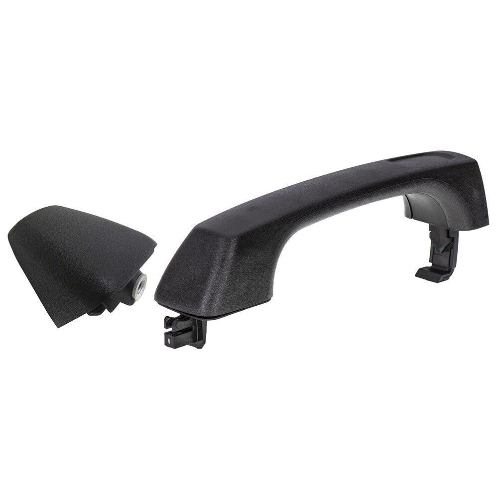 Front or Rear Exterior Outside Door Handle Cap Black Replacement For H3 H3T