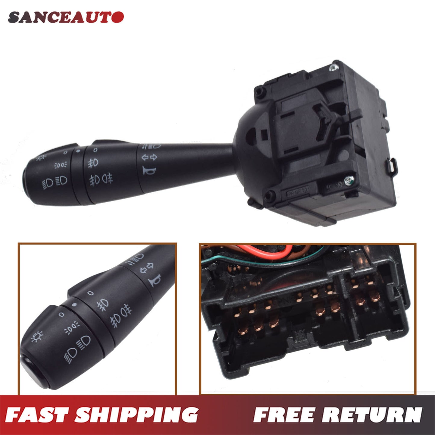 Steering column switch for Dacia Dokker Lodgy Logan Sandero 255400337R- n