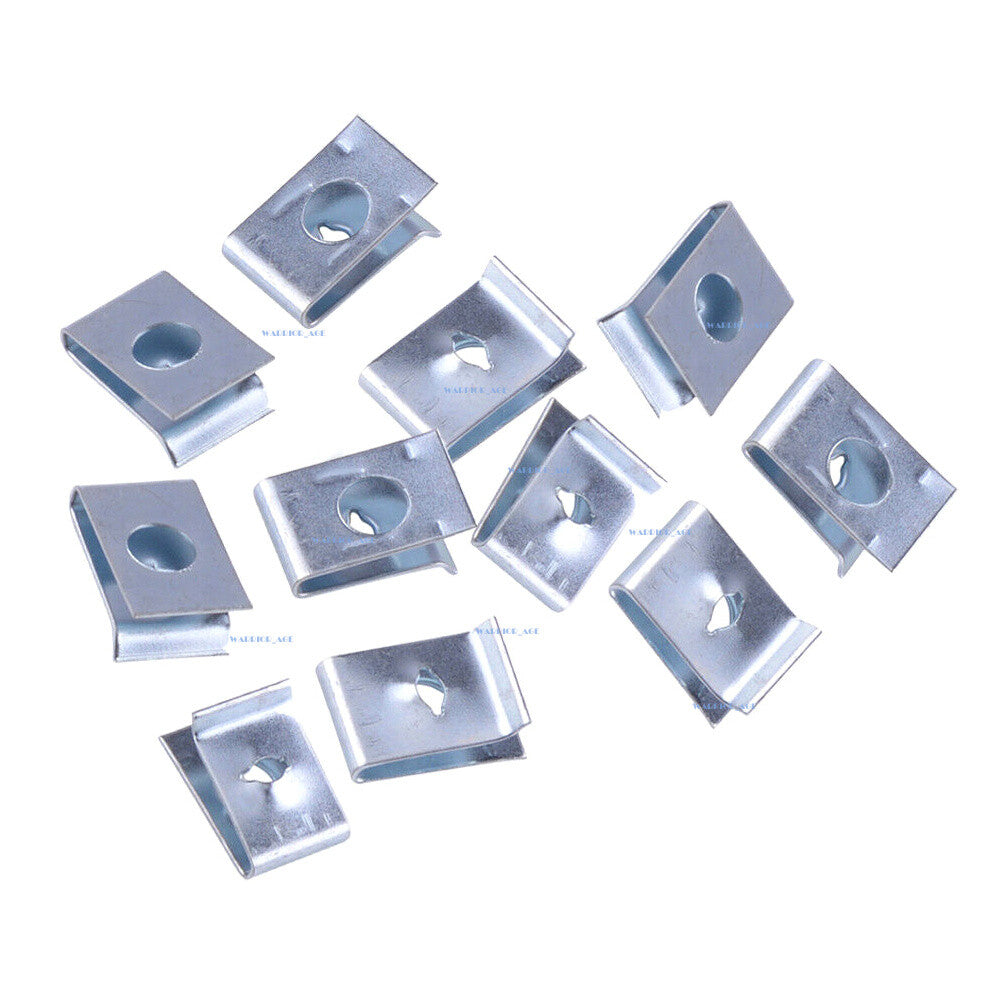 20Pcs Speed Fastener U Nuts Interior Trim Panel Fit For Domestic Appliances