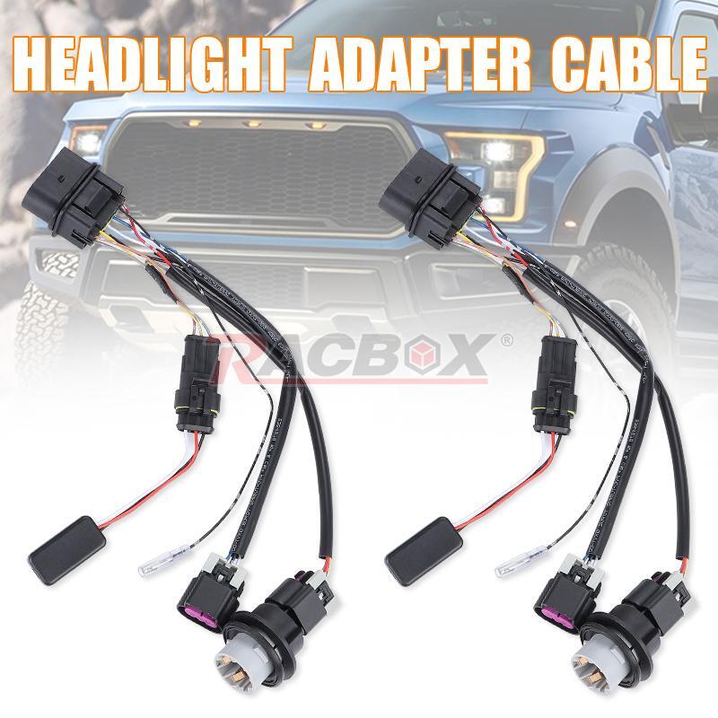 13-18 for Ram Factory Projector Headlights to Aftermarket Headlights Conversion Kit