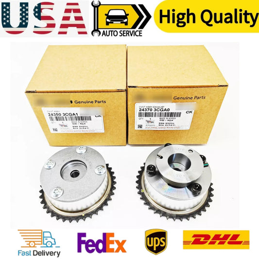 CVVT EXHAUST TIMING GEAR VARIOUS for HYUNDAI for KIA 3.3L-3.8L 243503CGA1+243703CGA0
