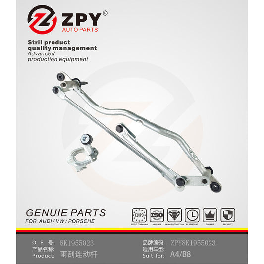 ZPY for Audi B8 A4 S4 Quattro Windshield Wiper Transmission Bracket 8K1955023
